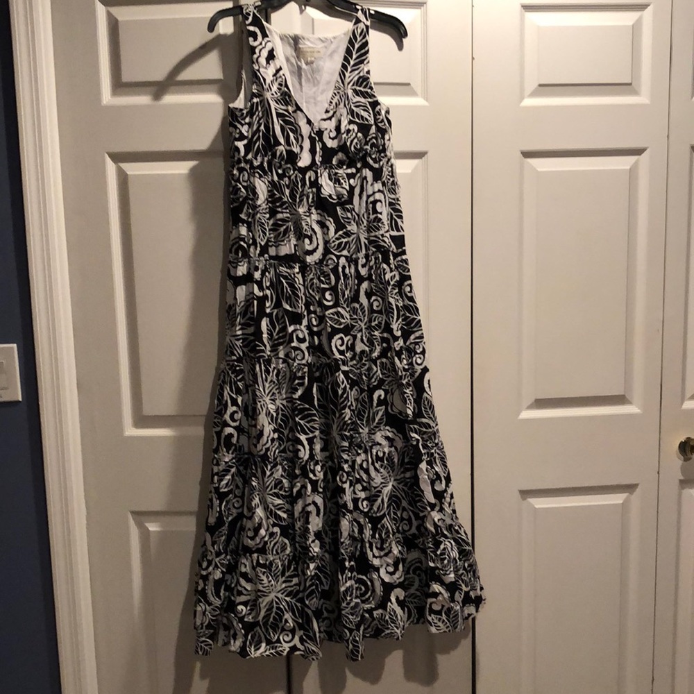 Printed maxi dress